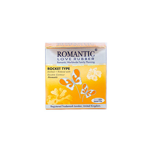 Romantic - Love Rubber Rocket Type (Ribbed Dotted)